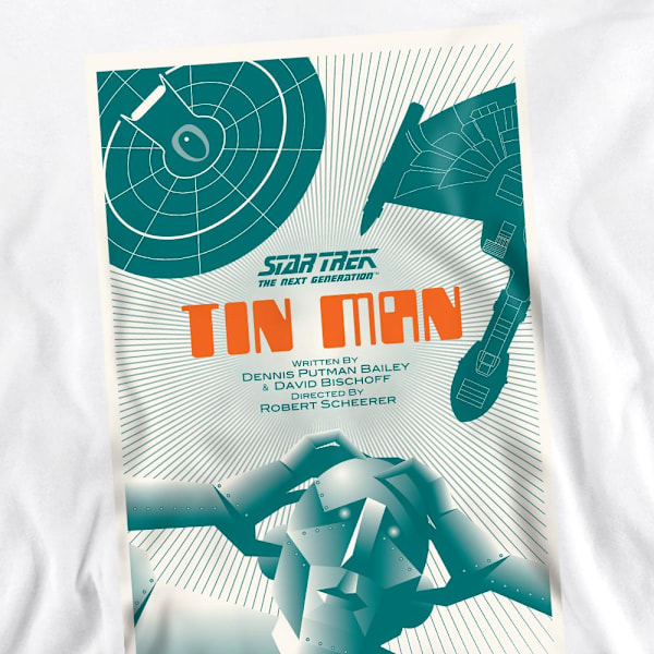 Star Trek Unisex Vuxen The Next Generation Säsong 3 Avsnitt 20 White S