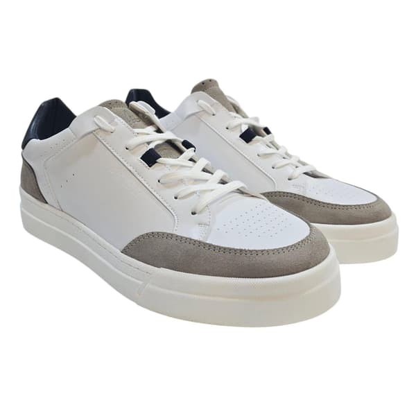 Loyalti Braid Sneakers för herrar 9 UK Vit/Grå/Marinblå White/Grey/Navy 9 UK