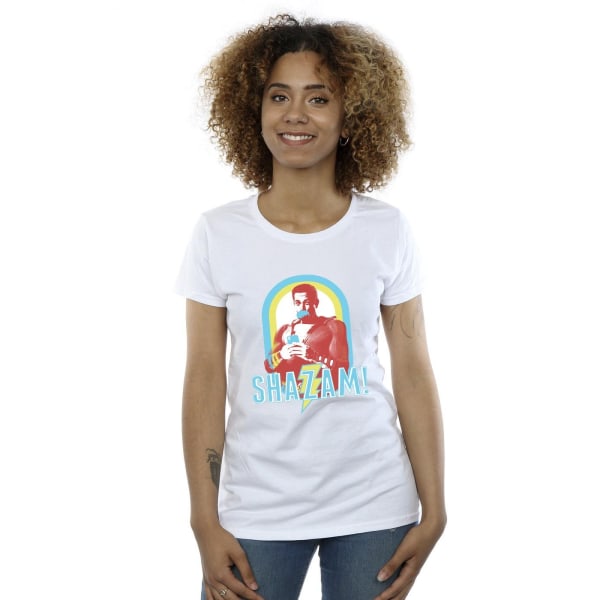 DC Comics Dam/Kvinnor Shazam Buble Gum Frame Bomull T-shirt L White L