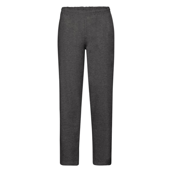 Fruit Of The Loom Herr Joggbyxor med Öppen Fåll / Joggingbyxor L D Dark Heather L