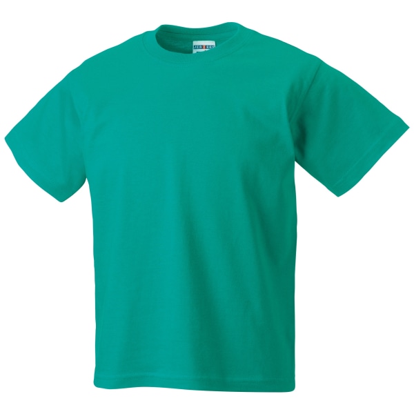 Jerzees Schoolgear Childrens Classic Plain T-Shirt (Pack of 2) Burgundy 5-6