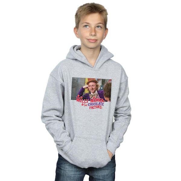 Willy Wonka Och Chokladfabriken Pojkar Condescending Wonka Sports Grey 9-11 Years