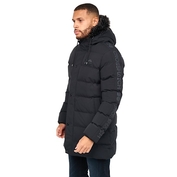 Crosshatch Herr Daydream Parka M Svart Black M