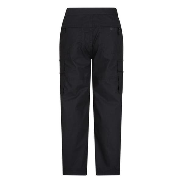 Mountain Warehouse Barnkläder/Barn Lätta Cargobyxor 11 Black 11-12 Years