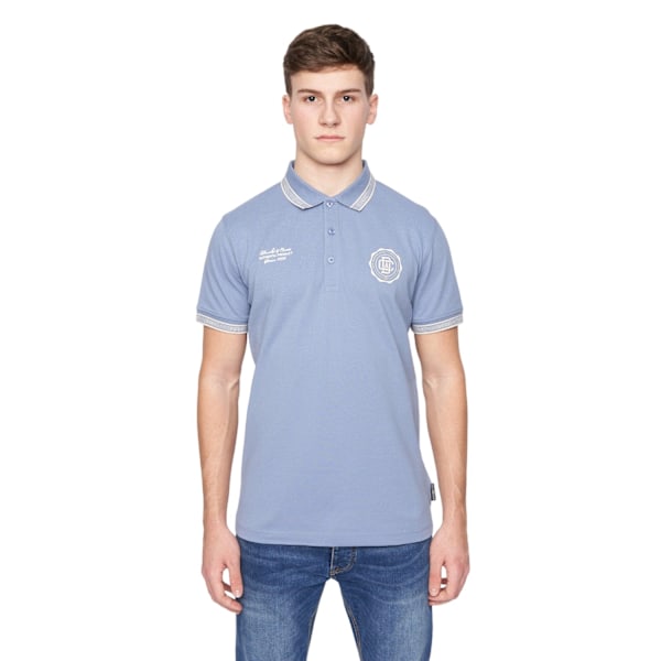 Duck and Cover Mens Keyaan Polo Shirt M Blå Blue M