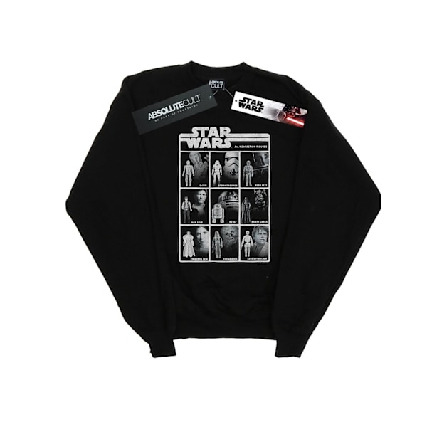 Star Wars Mens Class Of Action Figures Sweatshirt M Svart Black M