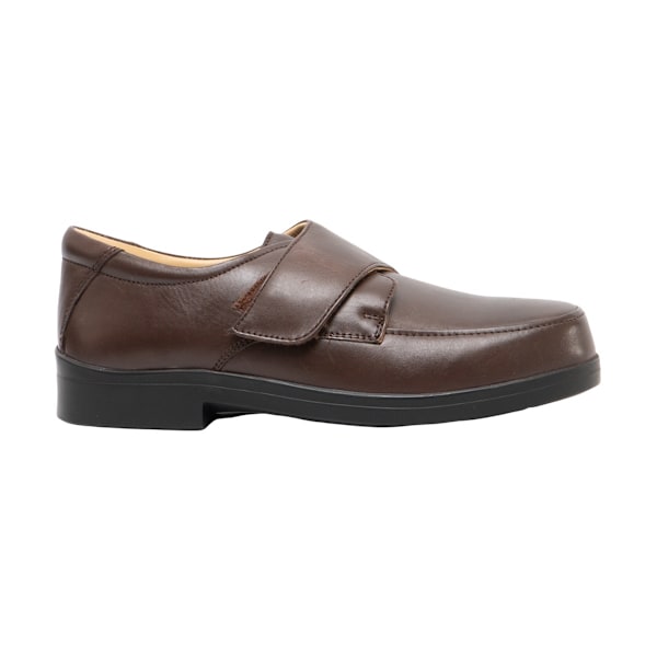 Roamers herr extra bred passform touch-fäste casual skor 9 Brown 9 UK