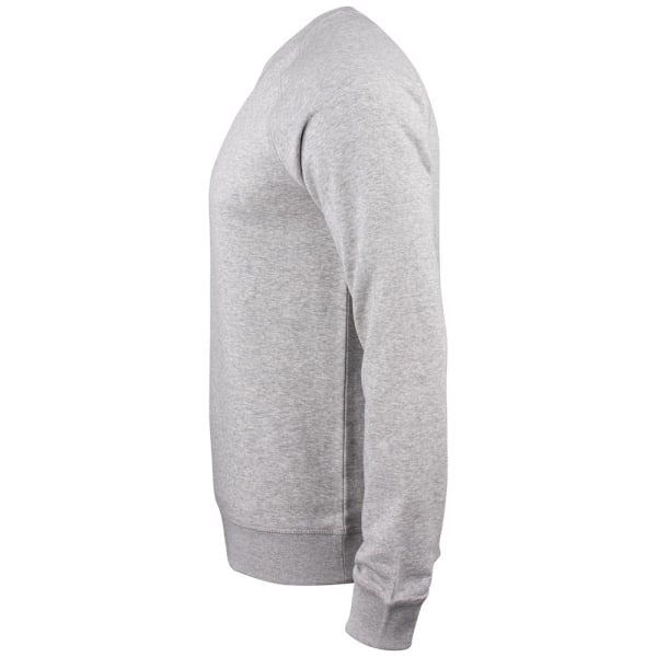 Clique Herr Premium Melange Sweatshirt 3XL Grå Melange Grey Melange 3XL