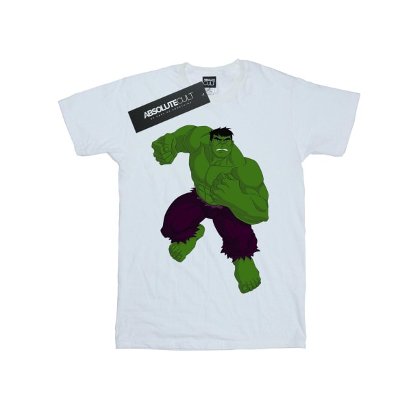 Marvel Herr Hulk Pose T-shirt XXL Vit White XXL