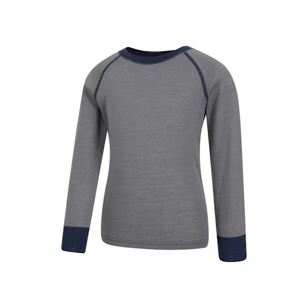 Mountain Warehouse Barn/Kids Merino II Rundhals Base Layer Grey 7-8 Years