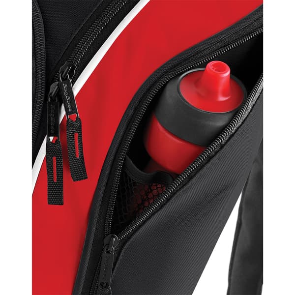Bagbase Teamwear Ryggsäck (21 liter) (2-pack) På Classic Red/Black/White One Size