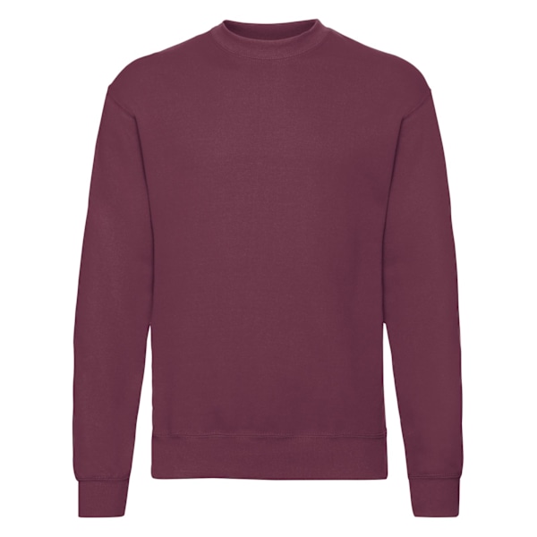 Fruit of the Loom Mens Classic 80/20 Set-in Sweatshirt 3XL Burg Burgundy 3XL