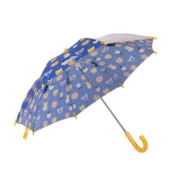 Trespass Barn/Barn Drizzle Djurtryck Paraply En Blue/Yellow/Multicoloured One Size