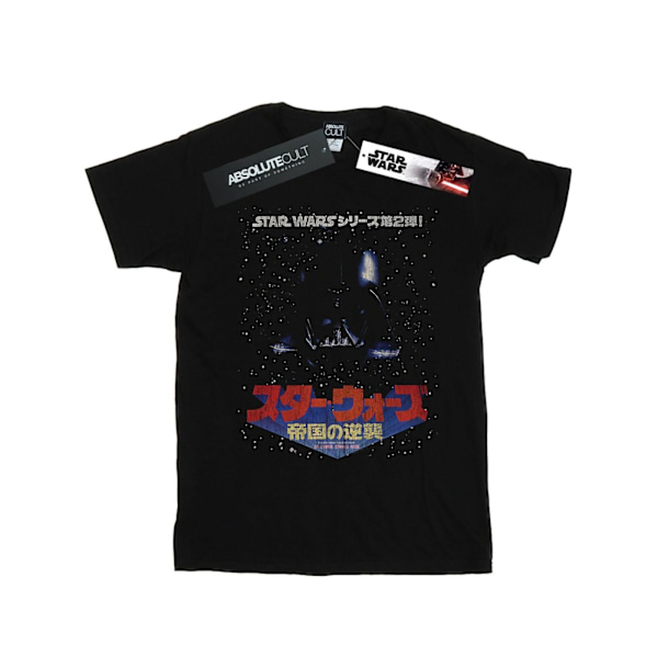 Star Wars Kanji Galaxy T-shirt XXL Svart Black XXL