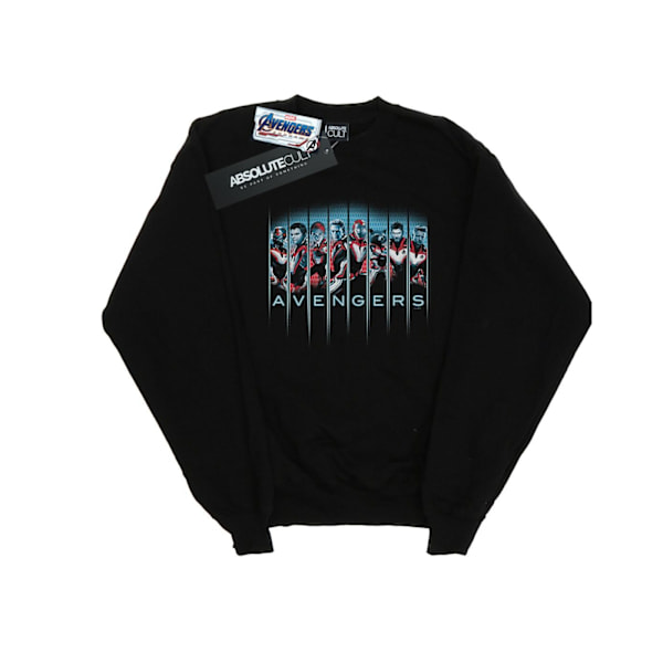 Marvel Boys Avengers Endgame Team Tech Assemble Sweatshirt 7-8 Black 7-8 Years