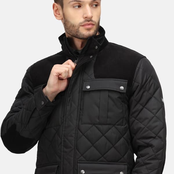 Regatta Professional Quiltad Jacka för Herr M Svart Black M