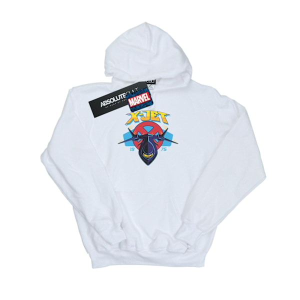 Marvel Herr X-Men X-Jet Hoodie L Vit White L