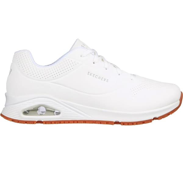 Skechers Herr Uno Sr - Sutal Säkerhetssneakers 8 UK Vit White 8 UK