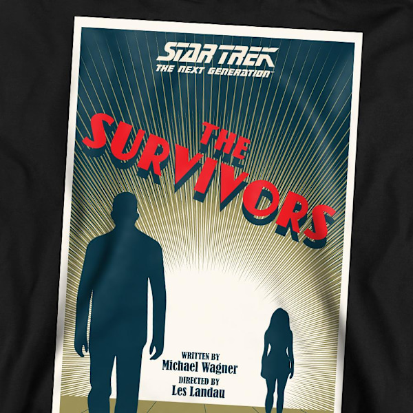 Star Trek Unisex Vuxen The Next Generation Säsong 3 Avsnitt 3 S Black XL