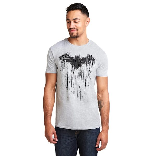 Batman T-shirt för män, XL, Sports Grey Sports Grey XL