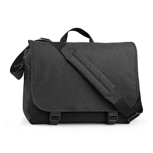 BagBase Tvåfärgad Digital Messenger Bag (Upp till 15,6 tums bärbar datorfack) Anthracite One Size