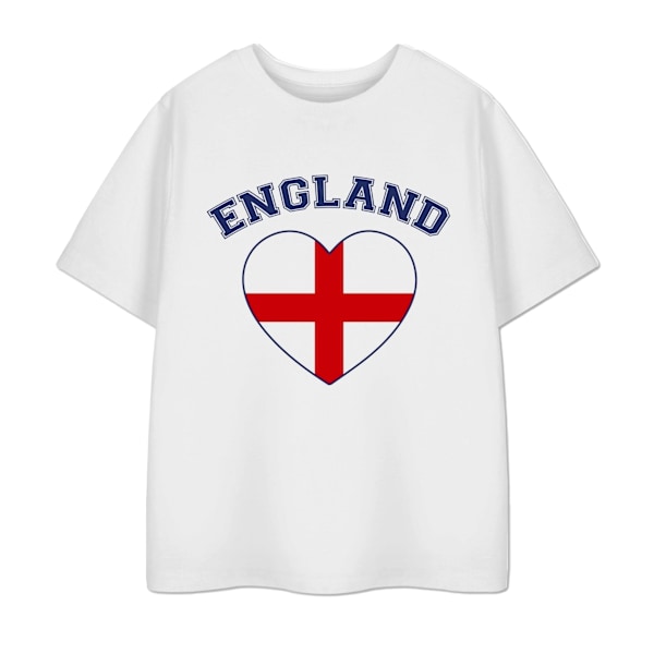 Show Me The Merch Barn- & Flickor T-shirt 5-6 År Vit White 5-6 Years