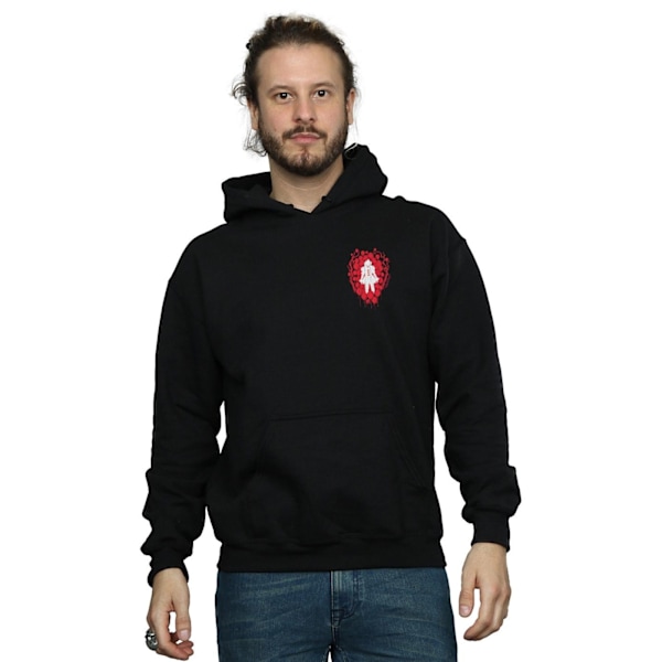 It Chapter 2 Herr Ballong Hjärta Bröst Tryck Hoodie M Svart Black M