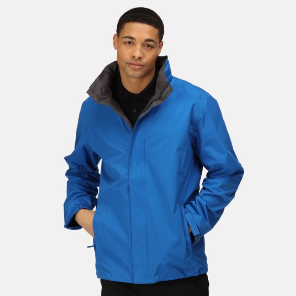 Regatta Mens Standout Ardmore Jacket (vattentät och vindtät) X Oxford Blue/Seal Grey XL
