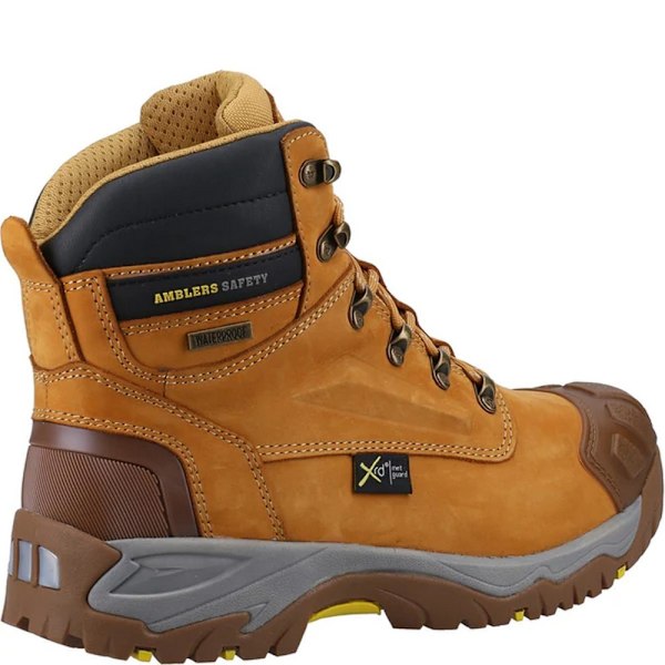 Amblers FS986 Nubuck Säkerhetskängor 10 UK Honey Honey 10 UK