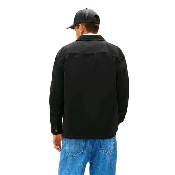 Tommy Jeans Herr Essential Overshirt XL Svart Black XL