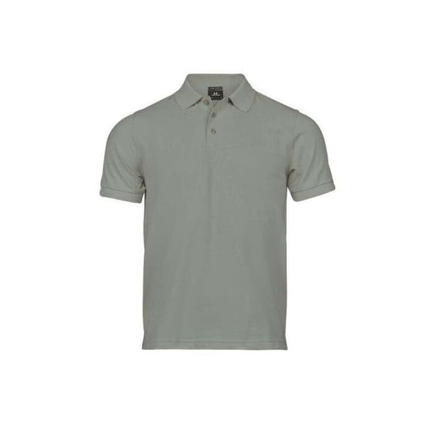Tee Jays Herr Lyxig Stretch Kortärmad Pikétröja L Salvia Sage L