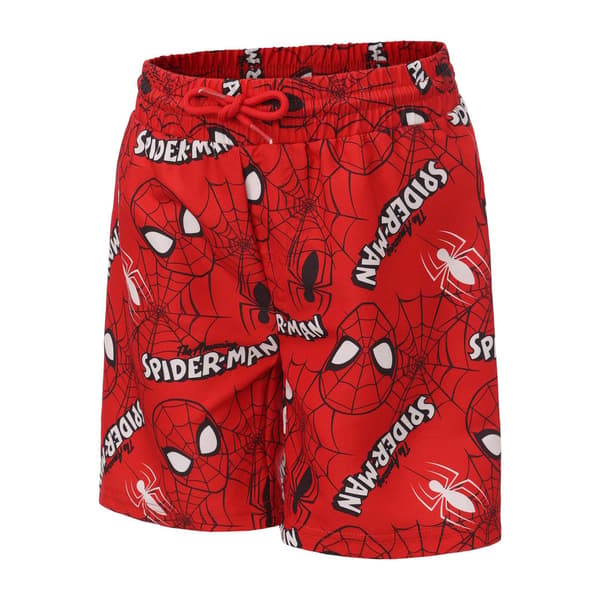 Spider-Man Barn/Barn Badshorts 5-6 år Röd Red 5-6 Years