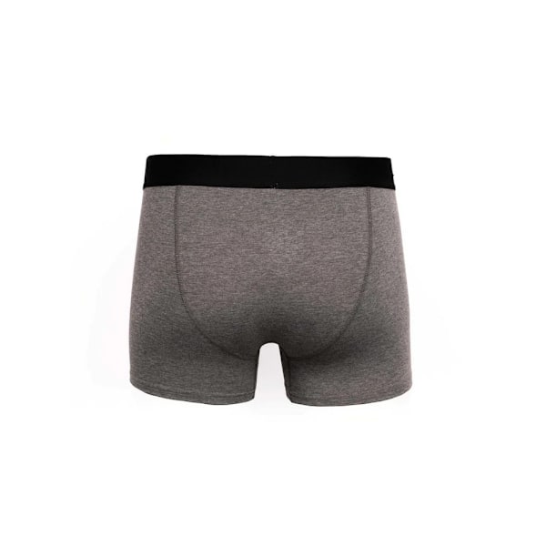 Duck and Cover Mens Darton Marl Boxer Shorts (2-pack) XL Grå Grey XL