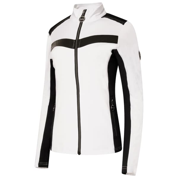 Dare 2B Dam/Dam Divinity II Core Stretch Fleecejacka 18 White/Black 18 UK