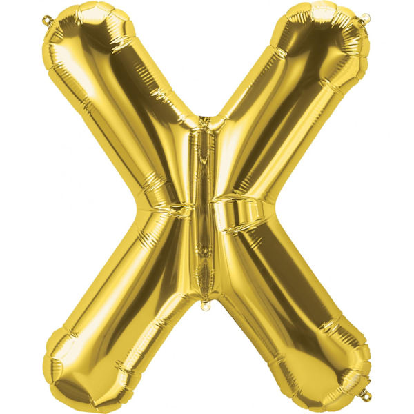 Realmax X Folieballong En Storlek Guld Gold One Size