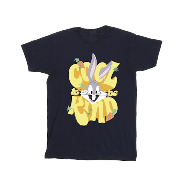 Looney Tunes Boys Bugs Cool To Be Kind T-shirt 3-4 år Marinblå B Navy Blue 3-4 Years