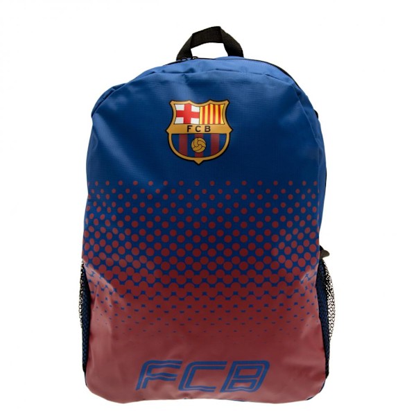 FC Barcelona Fade Design Ryggsäck Med Nätfickor På Sidan One Si Blue/Red One Size