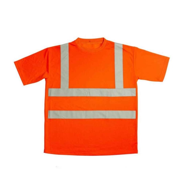 Warrior Unisex Vuxen Hi-Vis T-shirt 4XL Fluorescerande Orange Fluorescent Orange 4XL