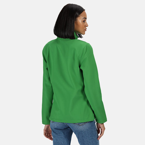 Regatta Professional Dam/Dam Printable Soft Shell Jacka Extreme Green/Black 20 UK