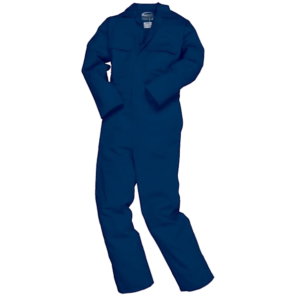Portwest Bizweld flamskyddad overall / arbetskläder för män (2-pack) Navy L x Regular
