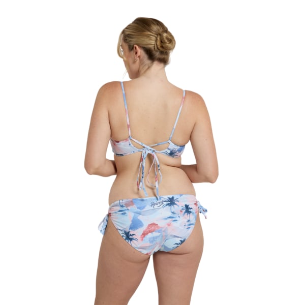 Animal Womens/Ladies Iona Recycled Side Tie Bikini Bottoms 12 U Pale Blue 12 UK