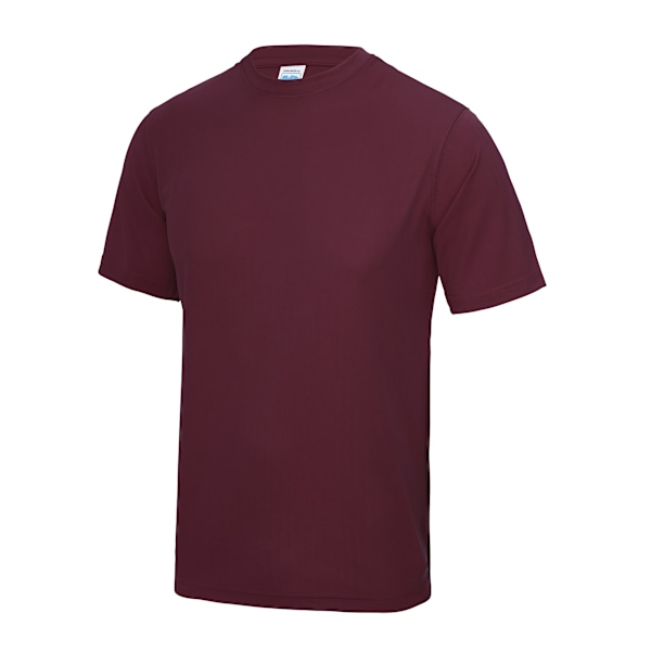 AWDis Just Cool Herr Performance Plain T-Shirt XXL Bourgogne Burgundy XXL