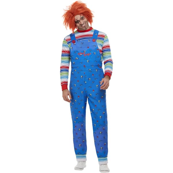 Chucky Herrdräkt Set L Blå Blue L