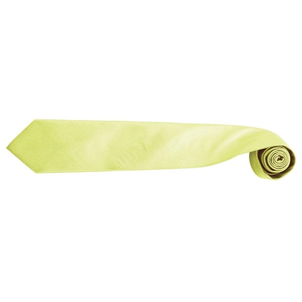 Premier Mens Fashion ”Colours” Work Clip On Tie (2-pack) En Lime One Size
