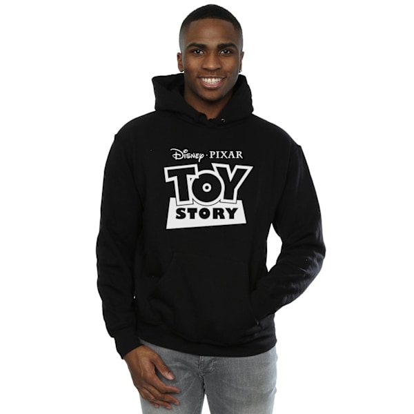 Disney Mens Toy Story Logo Outline Hoodie 3XL Svart Black 3XL