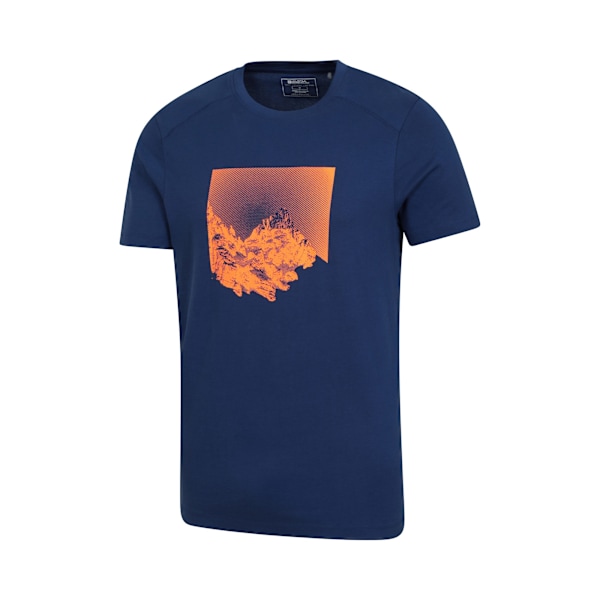 Mountain Warehouse Sunrise Ekologisk T-shirt Herr 4XL Marinblå Navy 4XL