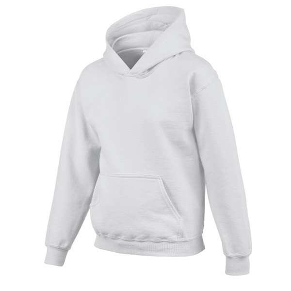 Gildan Barn/Barn Heavy Blend Hooded Sweatshirt 12-13 År White 12-13 Years