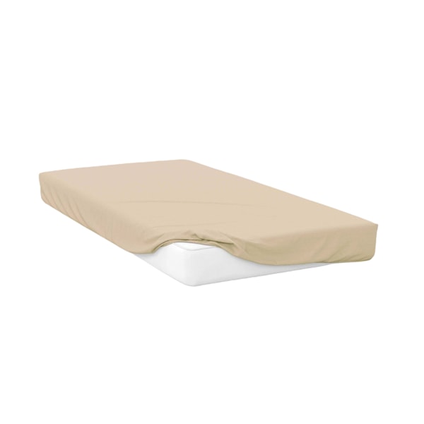 Belledorm 400 trådtäthet egyptisk bomull extra djup påslakan Kingsize Cream. Cream Kingsize