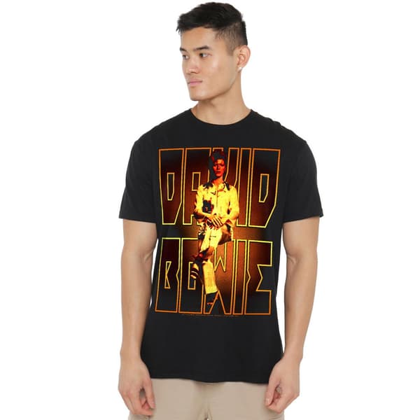 David Bowie Herr Perched T-Shirt S Svart Black S