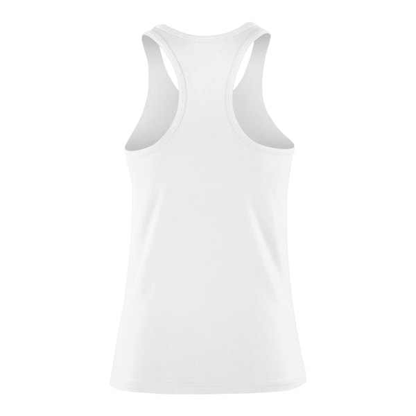 Spiro Womens/Ladies Softex Stretch Fitness Sleeveless Vest Top White XS